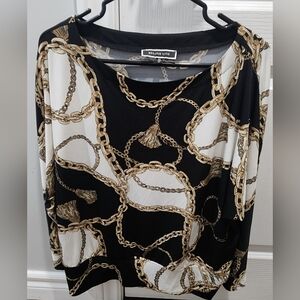 Melanie Lyne Chain Blouse